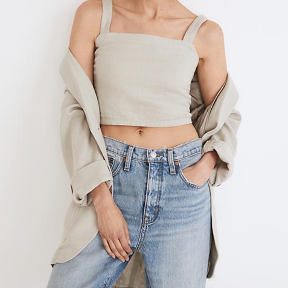 NWT Breezewoven abbie crop top